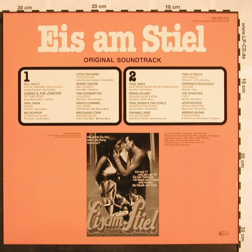 Eis Am Stiel: Original Soundtrack,18 Tr., Ariola(200 233-320), D, 1978 - LP - X797 - 5,00 Euro