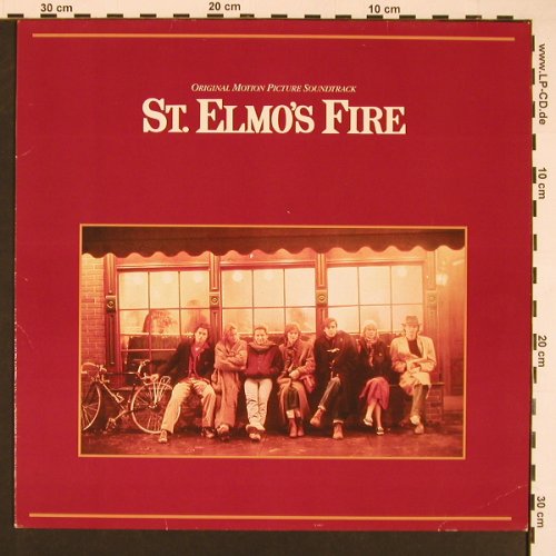 St.Elmos Fire: John Parr... David Foster, 10 Tr., Atlantic(781 261-1), D, 1985 - LP - X8441 - 5,00 Euro