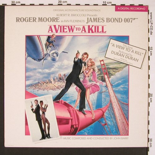 James Bond: A View to a Kill, Parlophone(24 03491), D, 1985 - LP - X8442 - 6,00 Euro