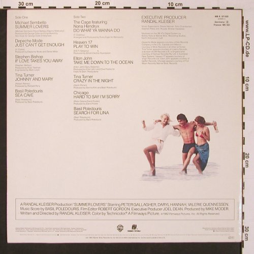 Summer Lovers: Michael Sembello.. B.Poledouris,OST, WB(WB K 57 020), D, 1982 - LP - X8816 - 6,00 Euro