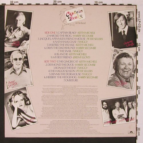 Captain Beaky & his Band: Keith Michell...Harry Secombe, 16Tr, Polydor(2383 462), UK, 1977 - LP - X8870 - 7,50 Euro