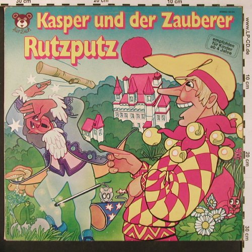Kasper und der Zauberer Rutzputz: Für Kinder ab 4 Jahre, für Dich(120 016), D, 1973 - LP - X8908 - 5,00 Euro