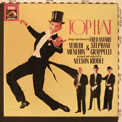 Top Hat (..famous by Fred Astaire): Menuhin, Grapelli, Riddle (instrum), EMI(097-43170), D, 1981 - LP - X9097 - 9,00 Euro
