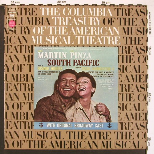 South Pacific: Mary Martin, Ezio Pinza,Broadw.Cast, Columbia(S 32604), US, Ri, 1973 - LP - X9216 - 6,00 Euro