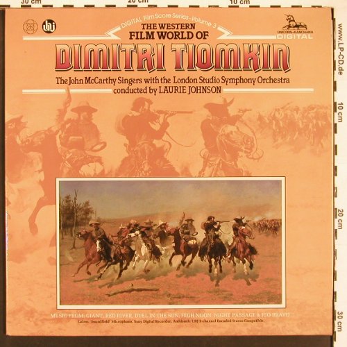 Tiomkin,Dimitri: The Western Film World of, Foc, Unicorn-Kanchana(DKP 9002), NL, 1981 - LP - X9349 - 9,00 Euro