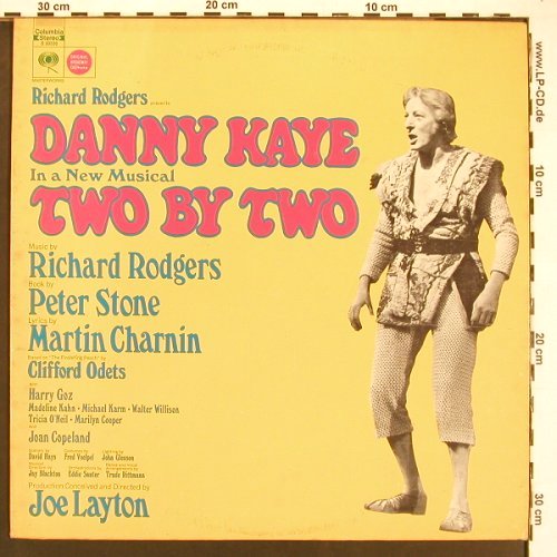 Two By Two: Original Cast Rec., Danny Kaye, Columbia(S 30338), US,  - LP - X9400 - 7,50 Euro