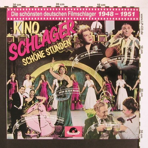 V.A.Kino-Schlager-Schöne Stunden: 1948-1951, Andergast Lang -Wendland, Polydor(819 714), D,  - LP - X9423 - 6,00 Euro
