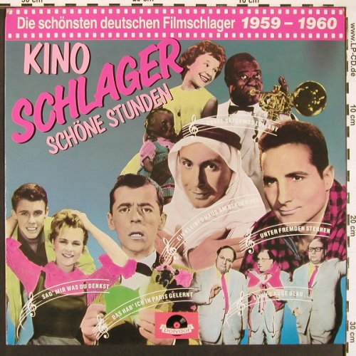V.A.Kino-Schlager-Schöne Stunden: 1959-1960, Freddy... Leo Leandros, Polydor(819 718), D,  - LP - X9425 - 6,00 Euro
