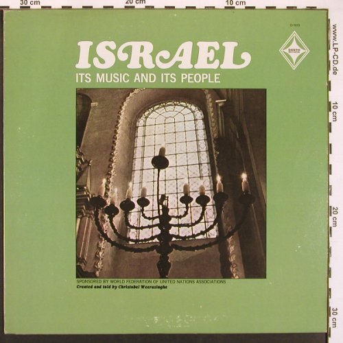 Israel - Its Music and its People: told by Christobel Weerasinghe, Desto(D-503), US,  - LP - X9534 - 9,00 Euro