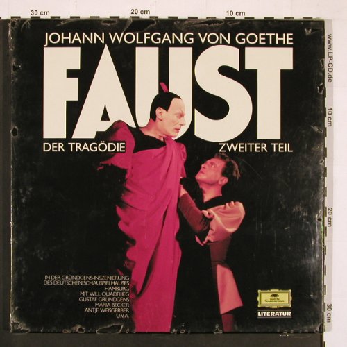 Faust - Goethe: Der Tragödie Zweiter Teil (1964), D.Gr. Literatur, Ri(419 455-1), D, FS-New,  - 3LP - X9653 - 17,50 Euro