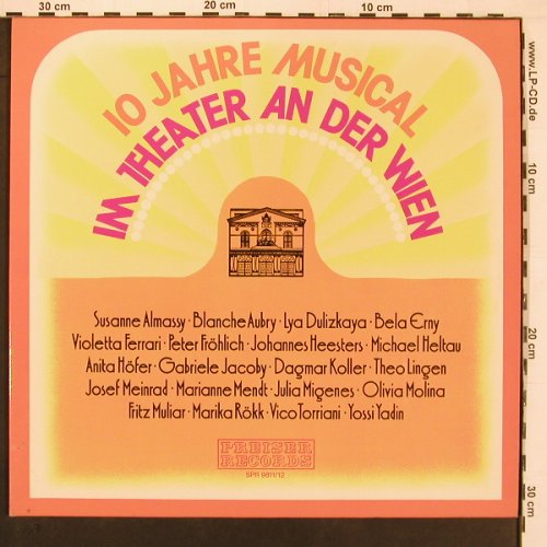 V.A.10 Jahre Musical: im Theater an der Wien, Foc, Preiser(SPR 9811/12), A,  - 2LP - X9783 - 9,00 Euro