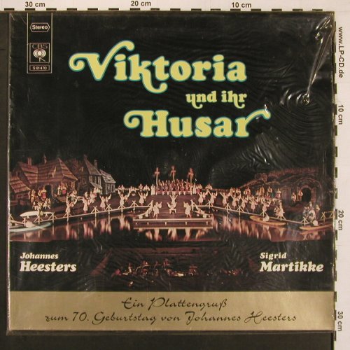 Viktoria und ihr Husar: Operette v.P.Abraham, m.J. Heesters, CBS, mit Baderrole(S 61470), A, 1973 - LP - X9785 - 9,00 Euro