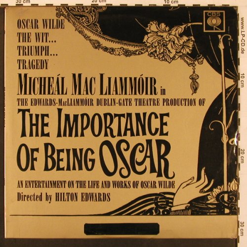Importance Of Being Oscar: Micheál MacLiammóir, Oscar Wild, CBS(BPG 62007), UK, m-/vg+, 1961 - LP - X9816 - 9,00 Euro