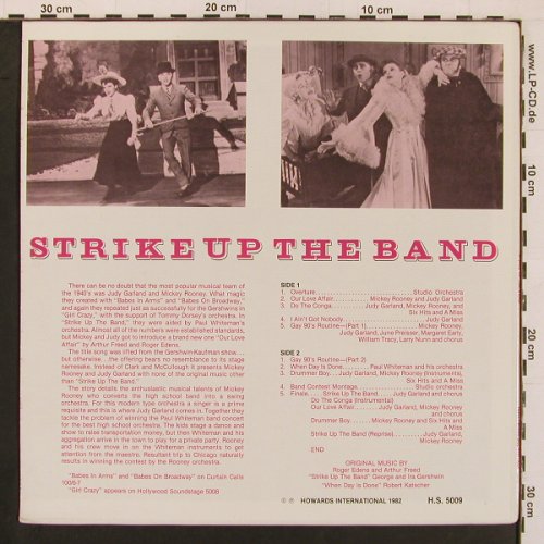 Strike Up The Band: Original Soundtrack, Hollywood Soundstage(H.S.5009), US,  - LP - X9976 - 9,00 Euro