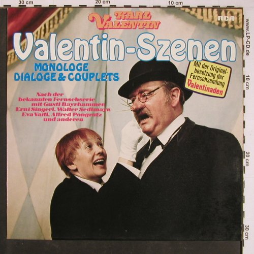 Valentin,Karl - Valentin-Szenen: Monologe Dialoge & Couplets, RCA(PPL1-4191), D, 1976 - LP - Y1018 - 9,00 Euro