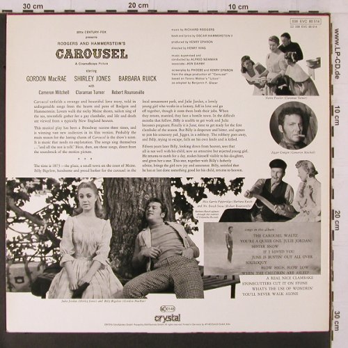 Carousel: Orig.Soundtr.'1958, Capitol(038 EVC 80 514), D,  - LP - Y1821 - 6,00 Euro