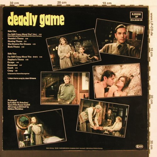 Deadly Game: OST, Helmut Berger, Sukowa, Ferrer, Jupiter(6.25330 AP), D, 1982 - LP - Y1905 - 6,00 Euro