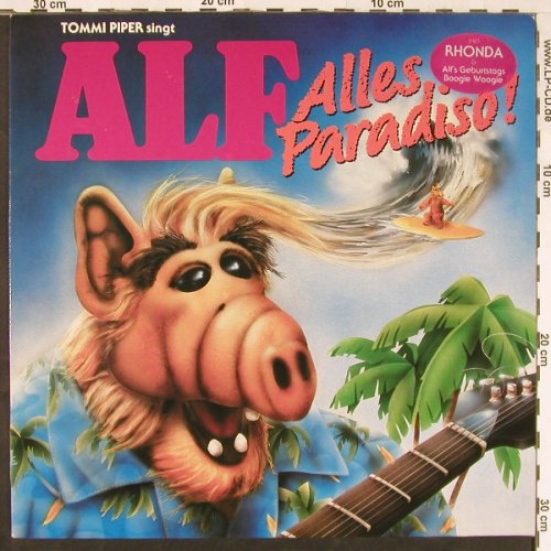 Alf: Alles Paradiso!,Tommi Piper singt, Polydor(839 433-1), D, 1989 - LP - Y1937 - 5,00 Euro