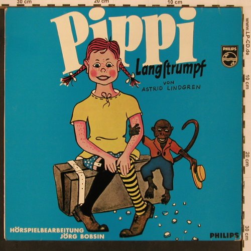 Pippi Langstrumpf: von Astrid Lindgren / Jörg Bobsin, Philips(843754 QY), D,  - LP - Y21 - 9,00 Euro