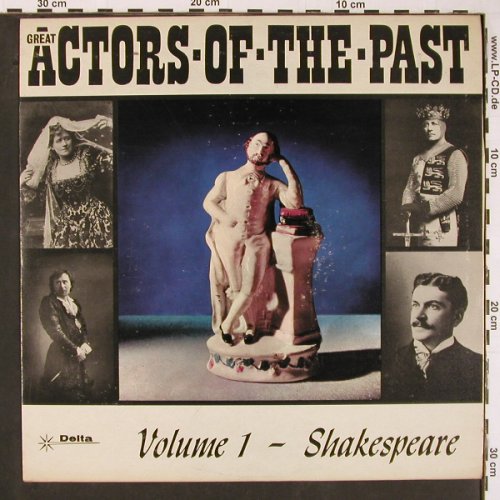 V.A.Actors Of The Past Vol. 1: Dame Ellen Terry, Edwin Booth u.a., Delta(DEL 12020), UK,histRec, 1963 - LP - Y290 - 12,50 Euro