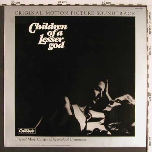 Children Of A Lesser God: Original Soundtrack, Crescendo(GNPS-8007), D, 1986 - LP - Y3406 - 6,00 Euro