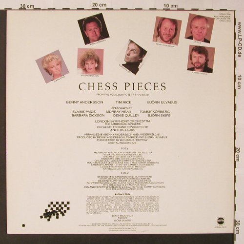 Chess Pieces: Best Of, m /vg+, Telstar(STAR 2274), UK, 1987 - LP - Y4137 - 5,00 Euro
