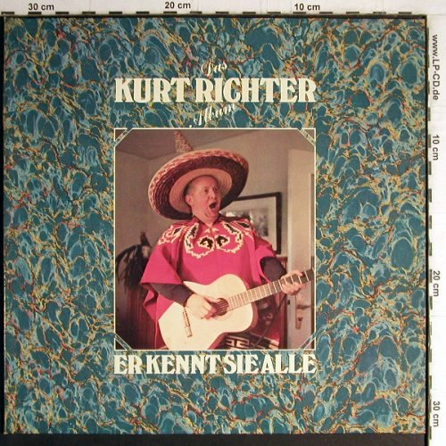 V.A.Das Kurt Richer Album: Er kennt Sie Alle,Foc, Teldec(66.21540), D,Promo,  - LP - Y4287 - 20,00 Euro