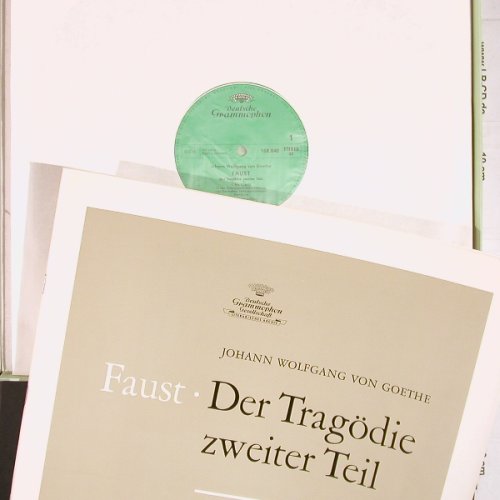 Faust - Goethe: Der TragÖdie Zweiter Teil (1964), D.Gr. Literatur(2753 003), D, Ri,  - 3LP - Y4333 - 12,50 Euro