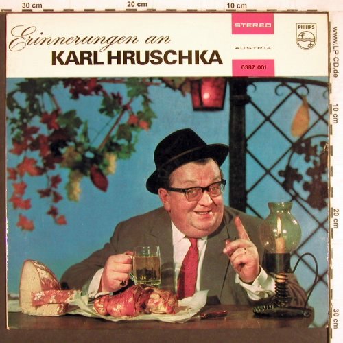 Hruschka,Karl - Erinnerungen an: Wiener Konzert-Schrammeln, Philips(6387 001), A,  - LP - Y4341 - 7,50 Euro
