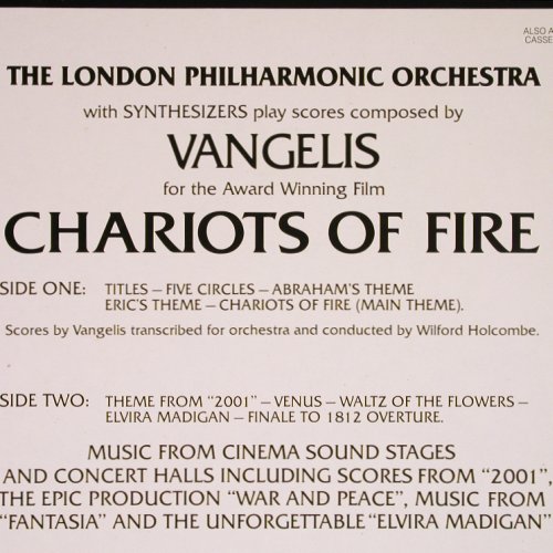 Chariots of Fire: by London Philh.Orch./comp.Vangelis, Hallmark(SHM 3112), UK, Ri, 1982 - LP - Y4762 - 6,00 Euro