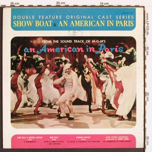 Show Boat / An American in Paris: From Sound Track of MGM, Foc, MGM(E3767 ST), US,  - LP - Y4965 - 6,00 Euro