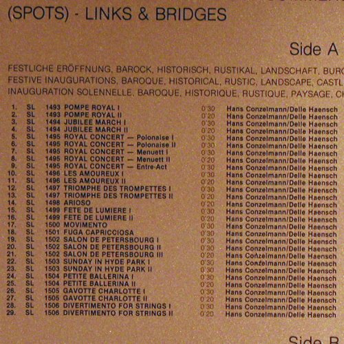 V.A.Cuts & Media Music VI: Jingles, Intros & Endings (No.73), SelectedS.(9073), D, 56Tr., 1979 - LP - Y5088 - 6,00 Euro