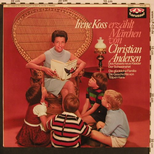 Koss,Irene: erzählt Märchen Christian Andersen, Karussell(635 125), D, Ri,1968,  - LP - Y50 - 9,00 Euro