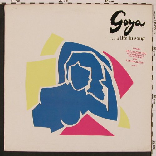 Goya ... A life in songs: Domingo, J.Rush, Estefan.. Booklet, CBS(463294 1), NL, Foc, 1989 - LP - Y51 - 7,50 Euro