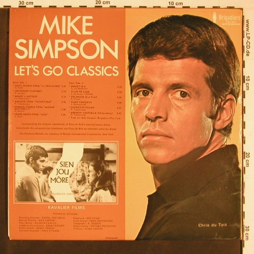 Simpson,Mike: Let's go Classics, Foc, Brigadiers(BRS 266), UK, 1970 - LP - Y658 - 7,50 Euro