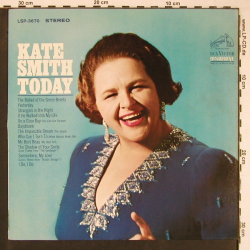 Smith,Kate: Today, m-/vg+, RCA(LSP-3670), US,  - LP - Y659 - 6,00 Euro