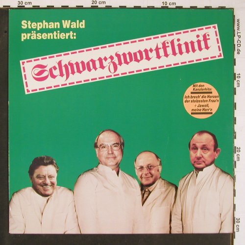 Wald,Stephan: Schwarzwortklinik, Pläne(730 024), D,  - LP - Y669 - 7,50 Euro