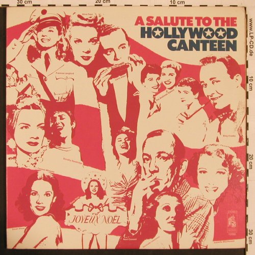 V.A.Salute to the Hollywood Canteen: Crosby, Shore, Waller,Kitt u.a.,Foc, Stanyan Records(2SR 10066), US, 1973 - 2LP - Y67 - 9,00 Euro