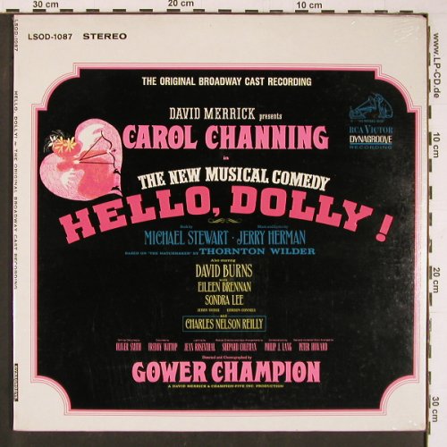 Hello Dolly: The Original Broadway Cast , FS-New, RCA(LSOD-1087), US, Foc, 1964 - LP - Y713 - 12,50 Euro