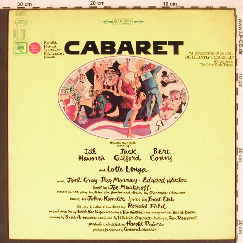 Cabaret: Orig.Broadw.Cast, Haworth,Gilford.., Columbia(KOS 3040), US, 1972 - LP - Y7983 - 7,50 Euro