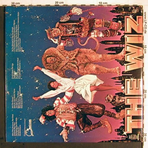 Wiz,The:&nbsp;Original Soundtrack, Booklet,Poster, MCA (MCA2-14000), US, co,Foc, 1978 Typ:&nbsp;2LP Best.-Nr.:&nbsp;Y9759 Preis:&nbsp; 7,50 Euro