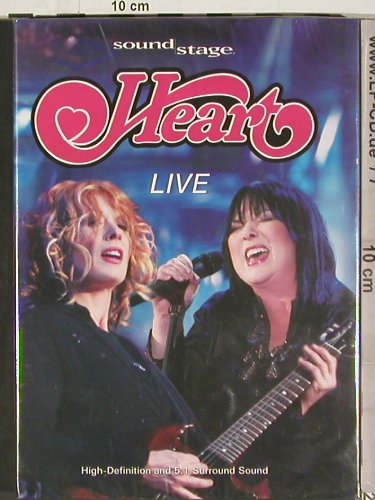 Heart: Live, 5.1, FS-New, HD Ready(SOUND 002), EU, 2008 - DVD-V - 20205 - 14,00 Euro