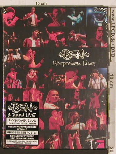 Ben & Band: Hörproben Live, FS-New, BMG(828765070591), EU, 2003 - DVD - 20274 - 5,00 Euro