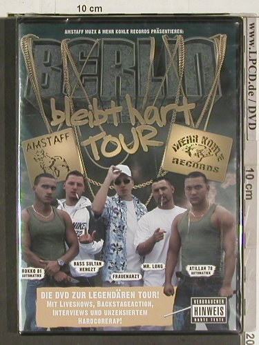 V.A.Berlin bleibt hart Tour: Die DVD zur Gleichnamingen,Legend.., Amstaff/Mehr Kohle...(), FS-New, 2005 - DVD-V - 20149 - 12,50 Euro
