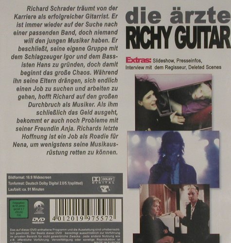 Ärzte: Richy Guitar, FS-New, Laser Paradise(1997557), EU,16:9, 2005 - DVD-V - 20039 - 7,50 Euro