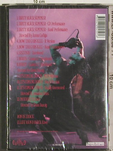 Danzig: Archive de la Morte, FS-New, evilive/Regain(RR056), ,NTSC, 2004 - DVD - 20206 - 20,00 Euro