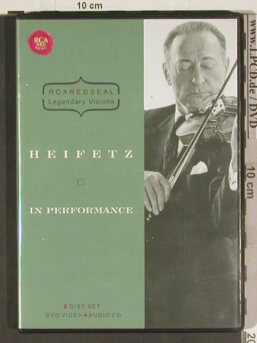 Heifetz,Jascha: In Performance, RCA Red Seal(), EU, 2005 - DVD/CD - 20132 - 10,00 Euro