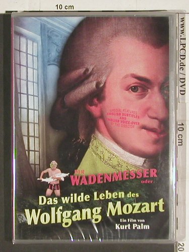 Der Wadenmesser: Das wilde Leben d.Wolfgang Mozart, absolut,FS-New(055), Kurt Palm, 2005 - DVD-V - 20167 - 10,00 Euro