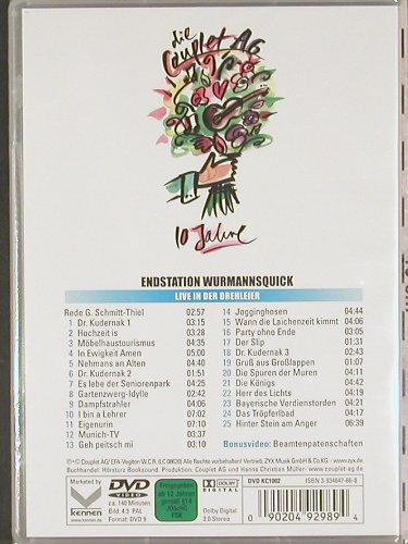Couplet-AG: Endstation Wurmannsquick, FS-New, ZYX(DVD KC 1002), ,  - DVD - 20091 - 12,50 Euro