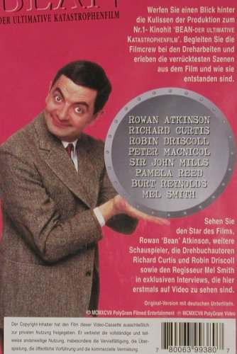 Bean: Die Story, The Making of, PolyGram(22 11 093), NL, 1997 - VHS - 20181 - 5,00 Euro